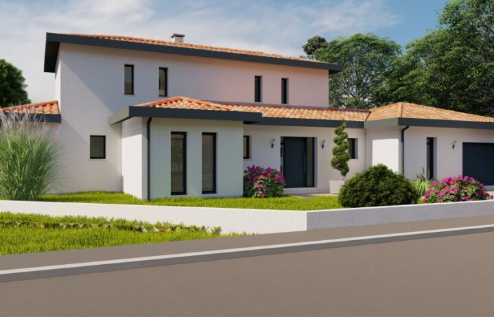 votre maison de 177m2 sur un terrain de 720m2 sur la commune de Le Bouscat au prix de 925000€ avec Alpha Constructions
